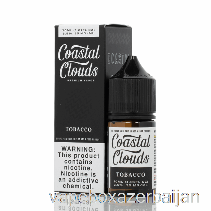 Vape Azerbaijan Tobacco - Coastal Clouds Co. - 30mL 35mg